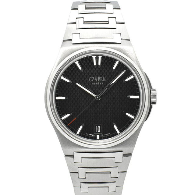 チャペック　CZAPEK　アンタークティック パサージュ・ドゥ・ドレーク ブラックインクバー　自動巻き　40.5mm　未使用品