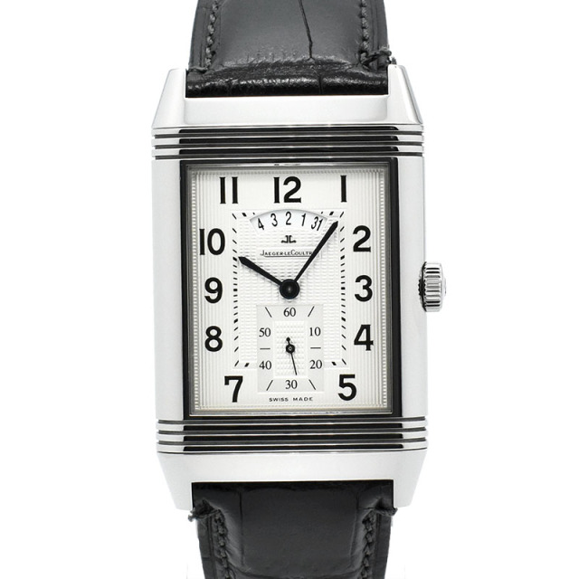 ジャガールクルト　Jaeger LeCoultre　グランドレベルソ 986 デュオデイト　Q3748420　世界1500本限定　52×32mm　手巻き　USED　中古