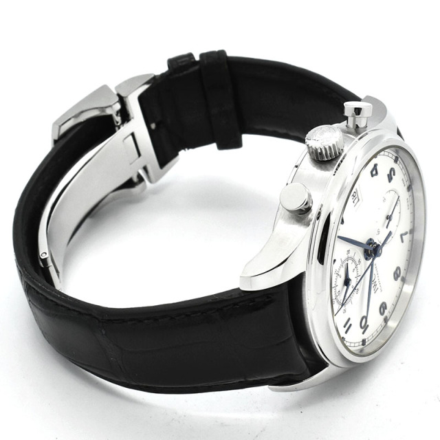IWC ポルトギーゼ クロノグラフ クラシック IW390302 シルバー 42mm USED 中古