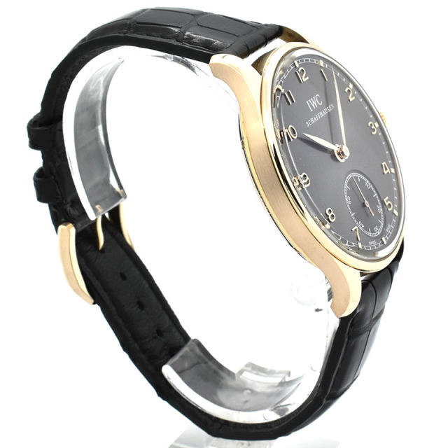 IWC ポルトギーゼ ハンドワインド IW545406 18KPG 44mm グレー USED 中古