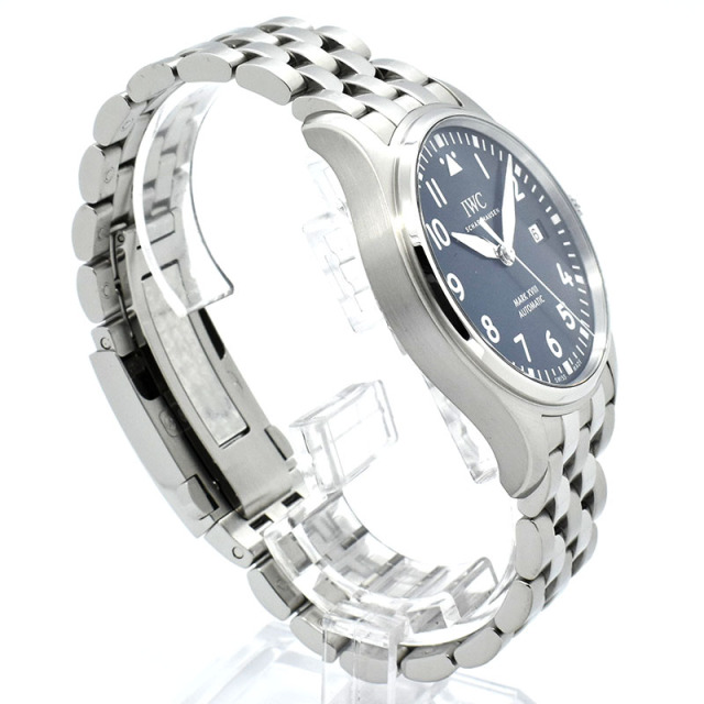 IWC パイロットウォッチ マーク18 プティ・プランス IW327014 ブルー 40mm USED 中古