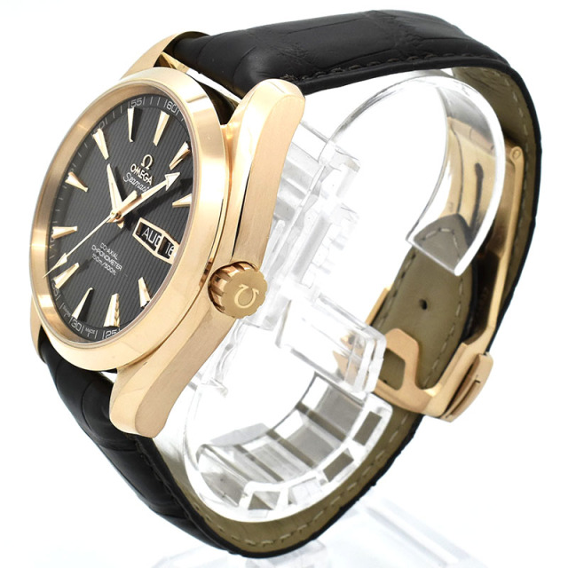 オメガ OMEGA シーマスター アクアテラ アニュアルカレンダー 231.53.43.22.06.001 18KRG 43mm ブラック USED 中古