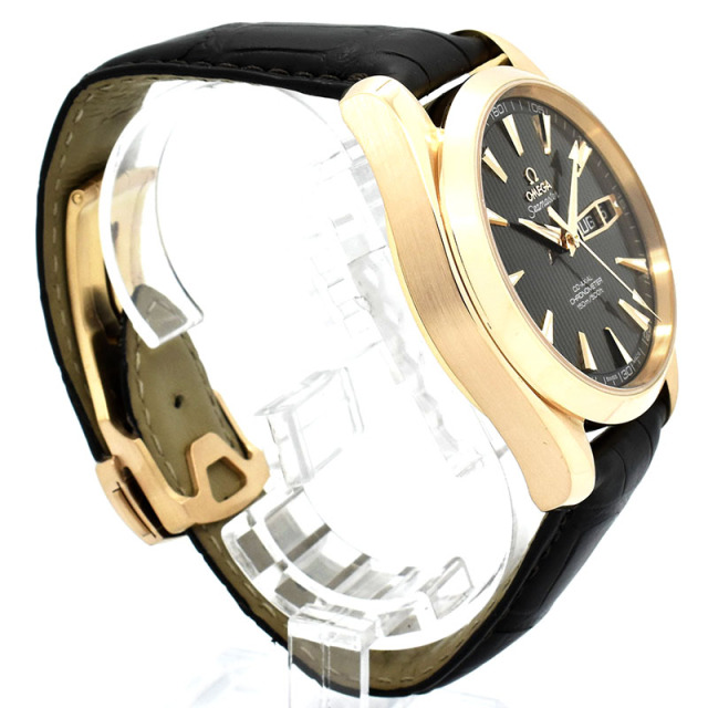 オメガ OMEGA シーマスター アクアテラ アニュアルカレンダー 231.53.43.22.06.001 18KRG 43mm ブラック USED 中古