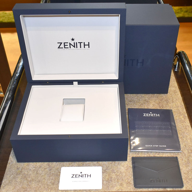 ゼニス ZENITH クロノマスタースポーツ 03.3100.3600/21.M3100 ブラック 41mm USED 中古