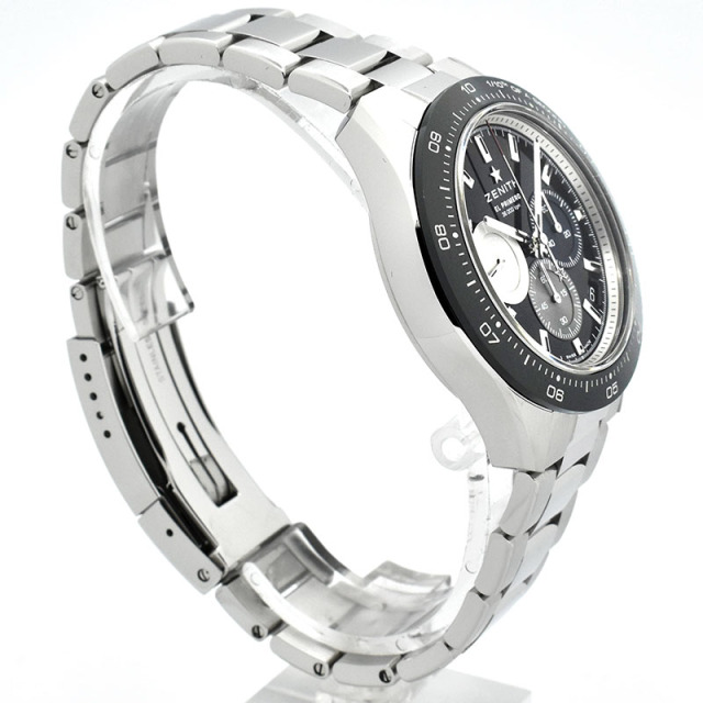ゼニス ZENITH クロノマスタースポーツ 03.3100.3600/21.M3100 ブラック 41mm USED 中古
