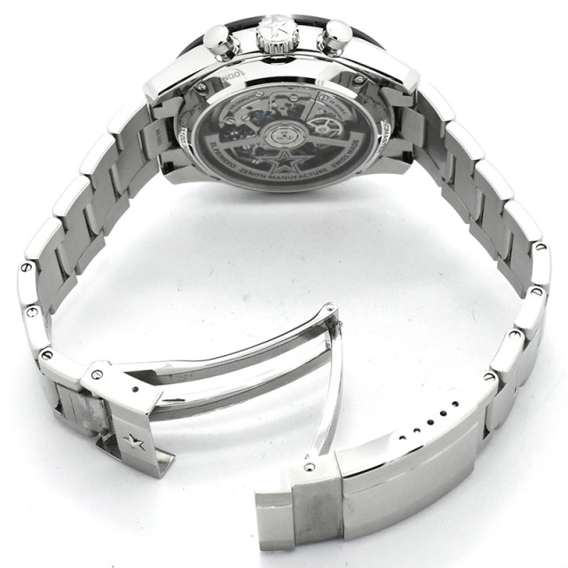 ゼニス ZENITH クロノマスタースポーツ 03.3100.3600/21.M3100 ブラック 41mm USED 中古