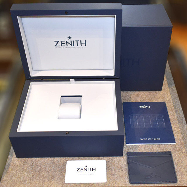 ゼニス ZENITH クロノマスタースポーツ ヨシダスペシャル 03.3102.3600/02.M3100 50本限定 ホワイト 41mm USED 中古