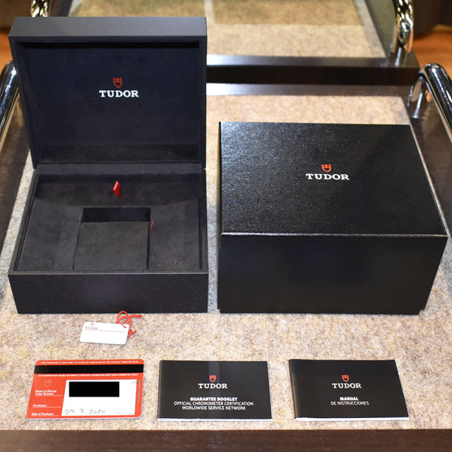 チューダー(チュードル) TUDOR ヘリテージ ブラックベイ Ref.79230N 41mm ブラック 未使用品