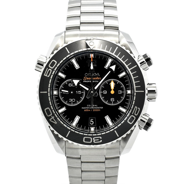 オメガ　OMEGA　シーマスター　プラネットオーシャン クロノグラフ マスタークロノメーター　215.30.46.51.01.001　ブラック　45.5mm　未使用品