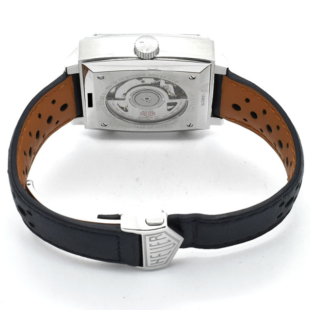 タグホイヤー TAG HEUER モナコ クロノグラフ Cal.11 スティーブマックイーン CAW211P.FC6356 39mm USED 中古
