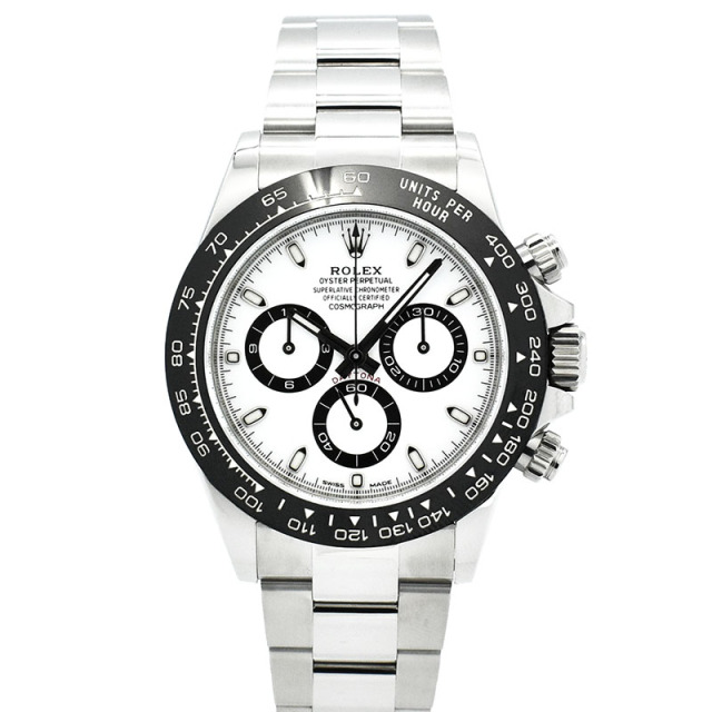 ロレックス　ROLEX　コスモグラフ デイトナ　Ref.116500LN　ホワイト　セラミックベゼル　USED　中古