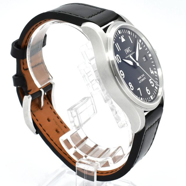 IWC パイロットウォッチ マーク18 IW327001 ブラック 革 40mm USED 中古