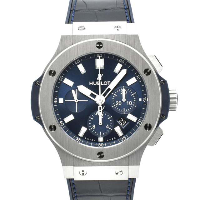 ウブロ　HUBLOT　ビッグバン スチール ブルー　301.SX.7170.LR　44mm　SS　USED　中古