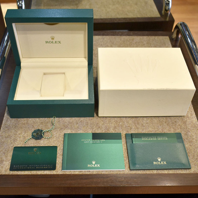 ロレックス ROLEX GMTマスター2 Ref.126710BLNR ブルー/ブラックベゼル 40mm 未使用品