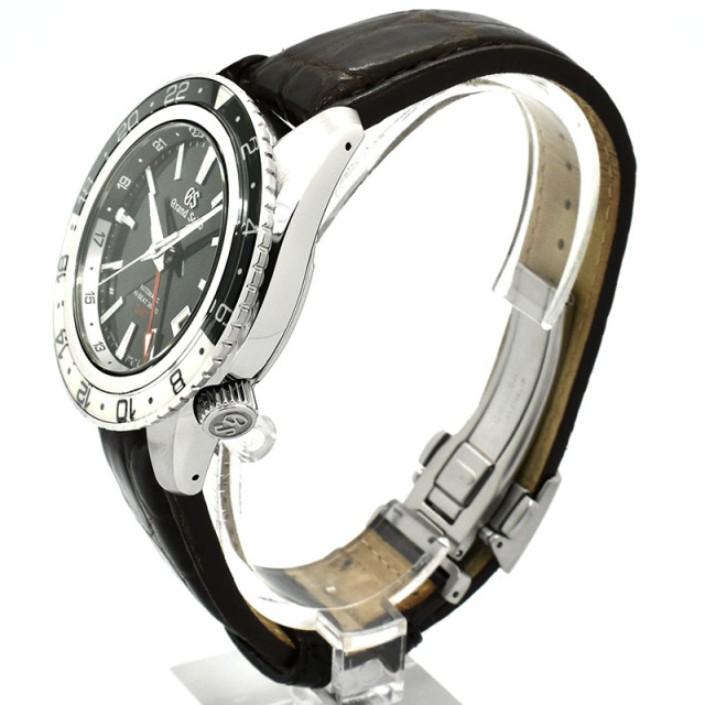 グランドセイコー GRAND SEIKO キャリバー9S メカニカル ハイビート36000 GMT SBGJ239 グリーン 44.2mm USED 中古