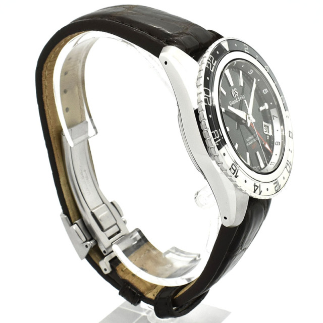 グランドセイコー GRAND SEIKO キャリバー9S メカニカル ハイビート36000 GMT SBGJ239 グリーン 44.2mm USED 中古