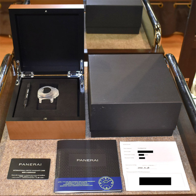 パネライ PANERAI ルミノール1950 3デイズ オートマティック アッチャイオ PAM00722 42mm V番 USED 中古