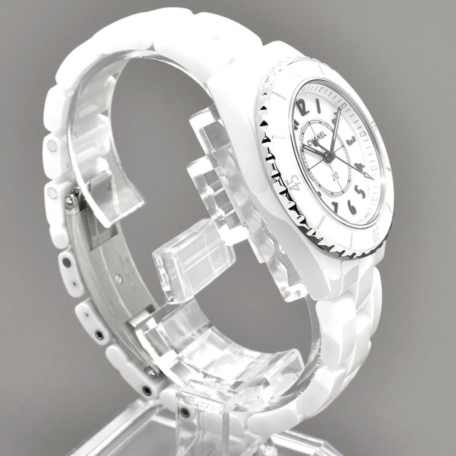 シャネル CHANEL J12 ホワイトセラミック Ref.H5698 クォーツ 33mm USED 中古