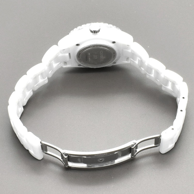 シャネル CHANEL J12 ホワイトセラミック Ref.H5698 クォーツ 33mm USED 中古