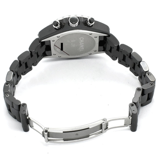 シャネル CHANEL J12 クロノグラフ H0940 41mm ブラックセラミック USED 中古