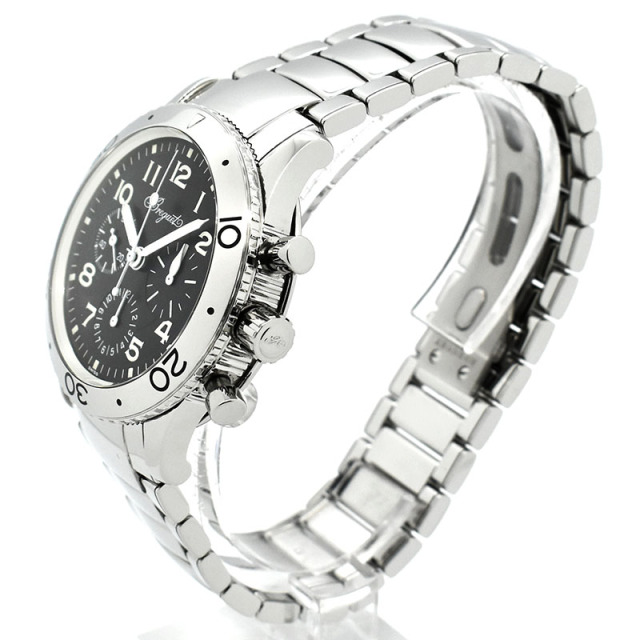ブレゲ BREGUET アエロナバル 3800ST/92/SW9 ブラック 39mm USED 中古