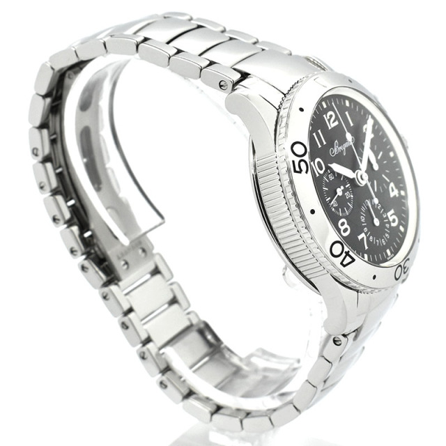 ブレゲ BREGUET アエロナバル 3800ST/92/SW9 ブラック 39mm USED 中古