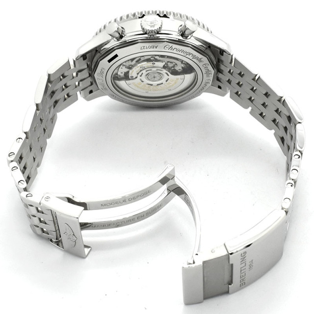 ブライトリング BREITLING ナビタイマー01 AB0127211C1A1 46mm ブルー/シルバー USED 中古