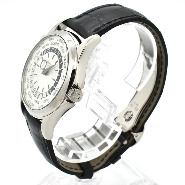 パテックフィリップ PATEK PHILIPPE ワールドタイム 5130G-019 39.5mm 18KWG USED 中古