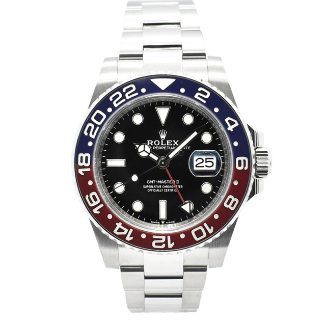 ロレックス　ROLEX　GMTマスター2　Ref.126710BLRO　ブルー/レッドベゼル　40mm　USED　中古