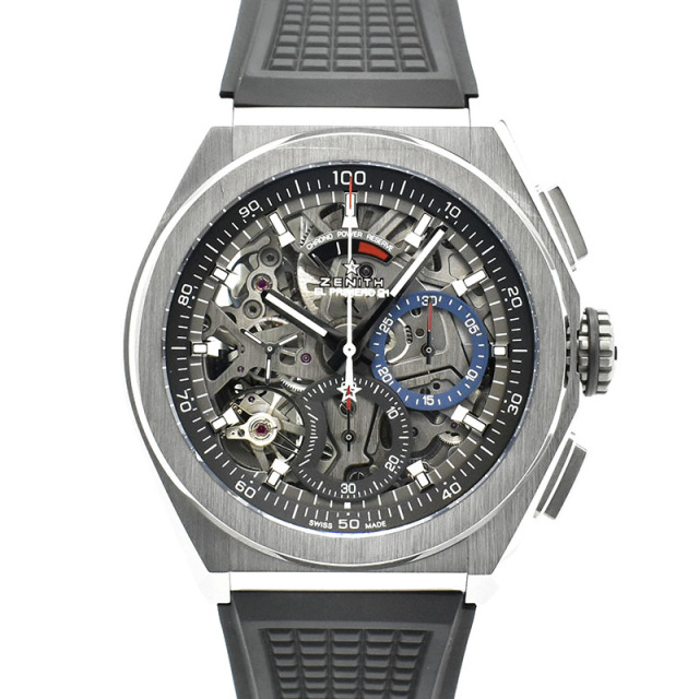 ゼニス　ZENITH　デファイ エル・プリメロ21　95.9000.9004/78.R782　44mm　チタン　USED　中古