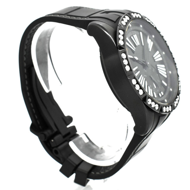 ロジェ・デュブイ ROGER DUBUIS エクスカリバー45 ダイヤベゼル DBEX0802 ブラック 日本28本限定 45mm USED 中古