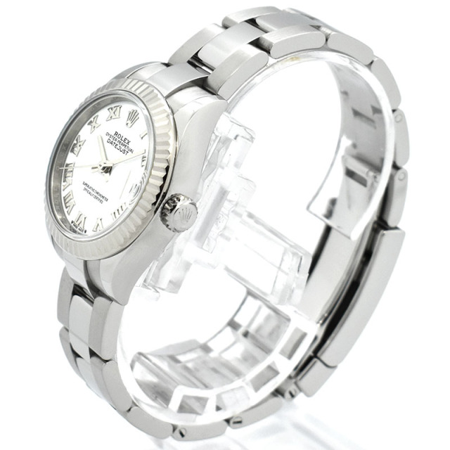 ロレックス ROLEX レディ デイトジャスト 28 Ref.279174 ホワイトローマ SS×WG USED 中古