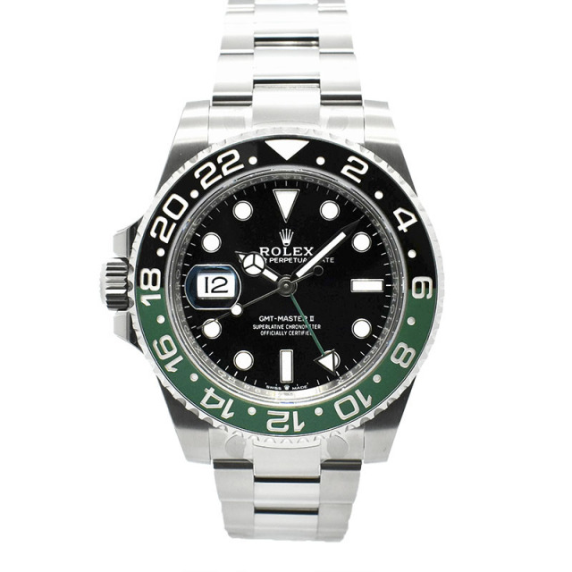 ロレックス　ROLEX　GMTマスター2　Ref.126720VTNR　グリーン/ブラックベゼル　40mm　未使用品