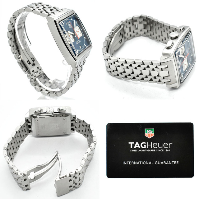 タグホイヤー TAG HEUER モナコ スティーブマックイーン CW2113.BA0780 自動巻き 38mm USED 中古