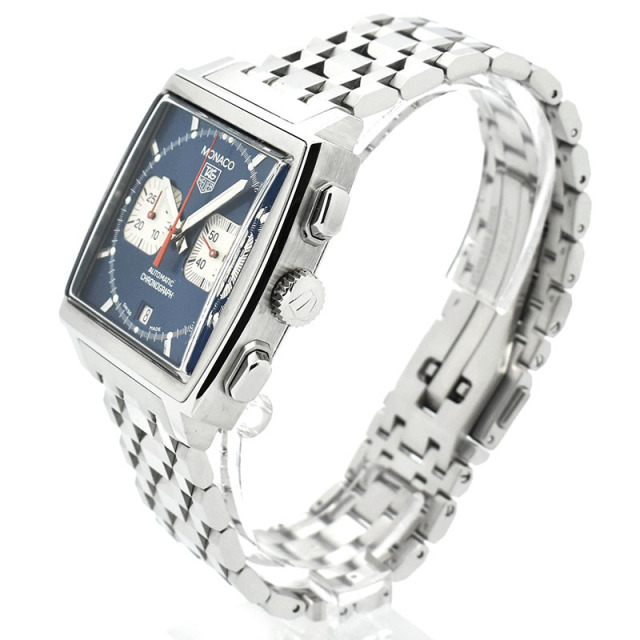 タグホイヤー TAG HEUER モナコ スティーブマックイーン CW2113.BA0780 自動巻き 38mm USED 中古