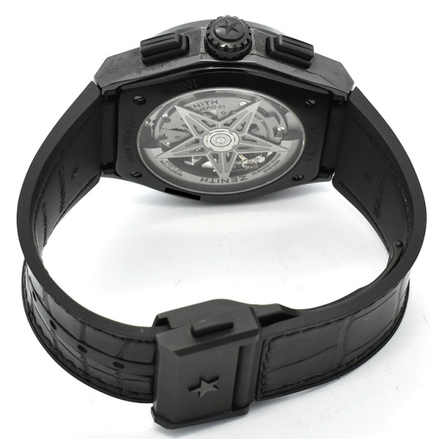 ゼニス ZENITH デファイ エル・プリメロ21 49.9000.9004/78.R582 44mm セラミック USED 中古