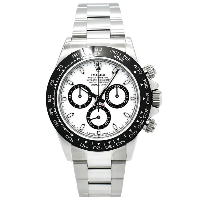 ロレックス　ROLEX　コスモグラフ デイトナ　Ref.116500LN　ホワイト　セラミックベゼル　USED　中古