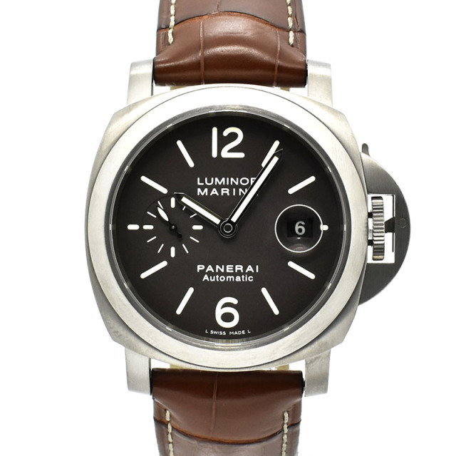 パネライ　PANERAI　ルミノールマリーナ　PAM00240　44mm　チタン　ブラウン　K番　USED　中古