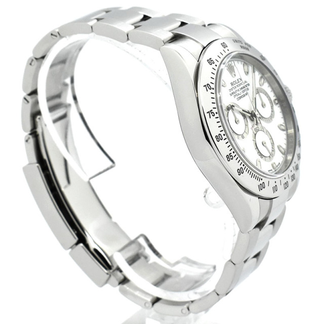 ロレックス ROLEX デイトナ Ref.116520 SS ホワイト ランダム番 鏡面バックル USED 中古