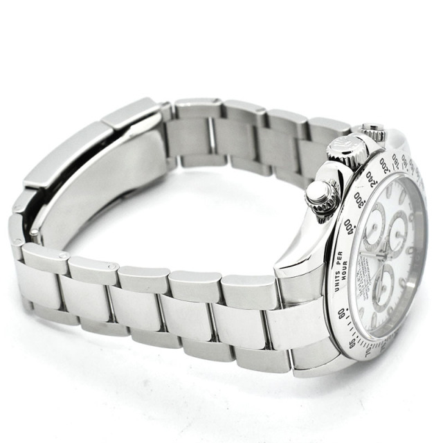 ロレックス ROLEX デイトナ Ref.116520 SS ホワイト ランダム番 鏡面バックル USED 中古