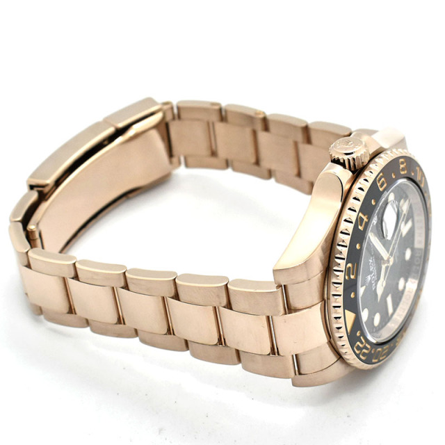 ロレックス ROLEX GMTマスター2 Ref.126715CHNR ブラウン/ブラックベゼル 40mm 18KERG USED 中古