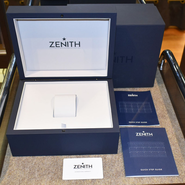 ゼニス ZENITH クロノマスタースポーツ 03.3100.3600/69.M3100 ホワイト 41mm USED 中古