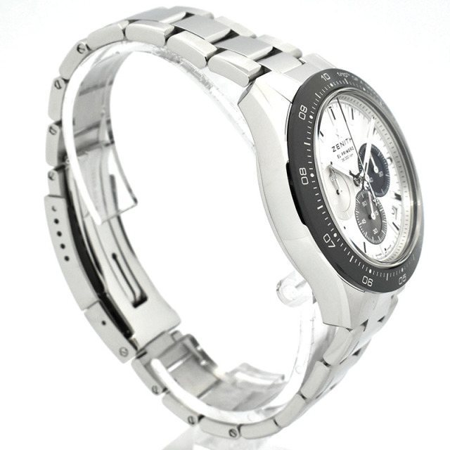 ゼニス ZENITH クロノマスタースポーツ 03.3100.3600/69.M3100 ホワイト 41mm USED 中古