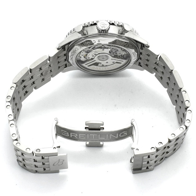 ブライトリング BREITLING ナビタイマーB01 クロノグラフ 43 AB0138241C1A1 アイスブルー/ブラック USED 中古