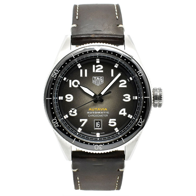 タグホイヤー TAG HEUER オータヴィア キャリバー5 WBE5114.FC8266 42mm ブラック USED 中古