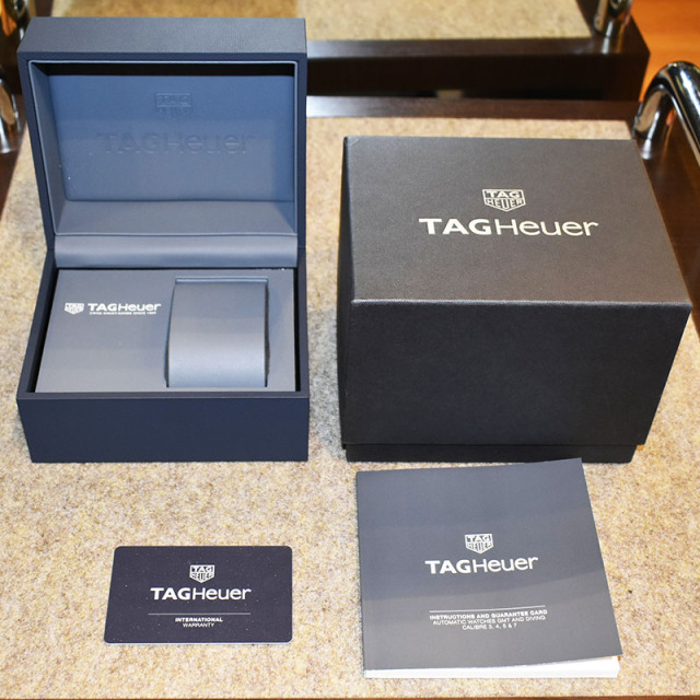 タグホイヤー TAG HEUER アクアレーサー プロフェッショナル 300 WBP201F.BA0632 43mm オレンジ USED 中古