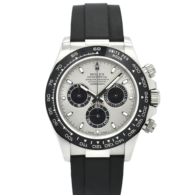 ロレックス　ROLEX　デイトナ　Ref.116519LN　スチール/ブラック　オイスターフレックス　18KWG　USED　中古