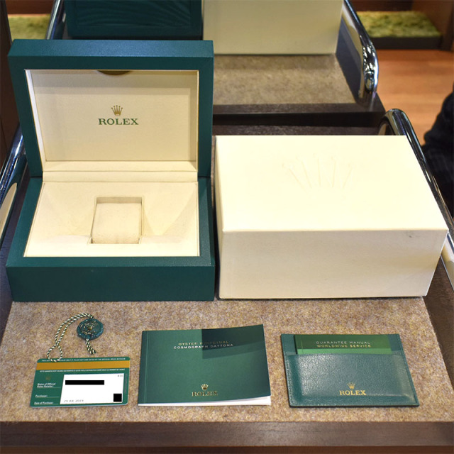 ロレックス ROLEX デイトナ Ref.116515LN 18KERG ブラック/ピンク オイスターフレックス USED 中古