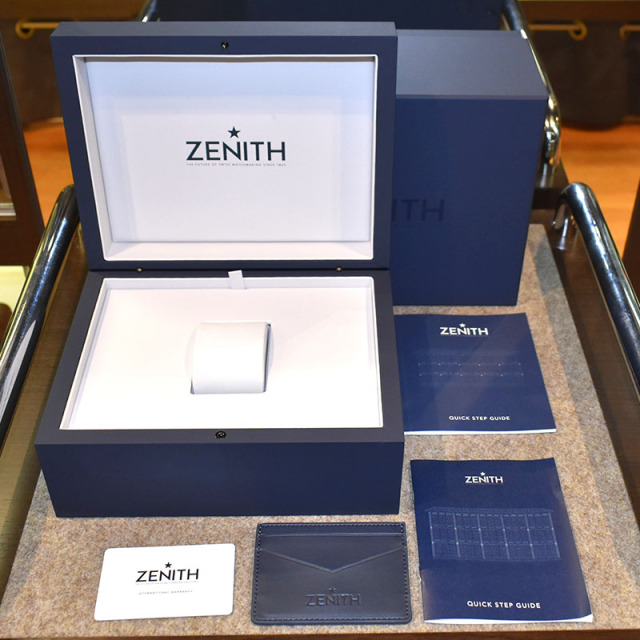 ゼニス ZENITH クロノマスタースポーツ ブティック エディション 03.3103.3600/69.M3100 シルバー 41mm USED 中古