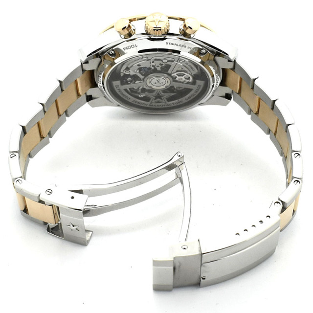 ゼニス ZENITH クロノマスタースポーツ 51.3100.3600/69.M3100 シルバー 41mm USED 中古